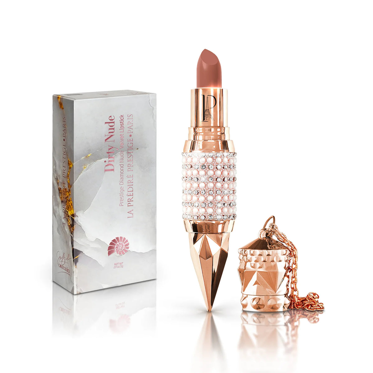 Dirty Nude Prestige Diamond Nude Velvet Lipstick