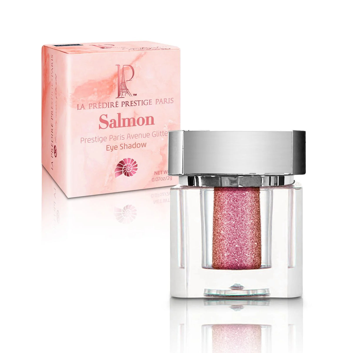 Salmon - Prestige Paris Avenue Glitter Eye Shadow