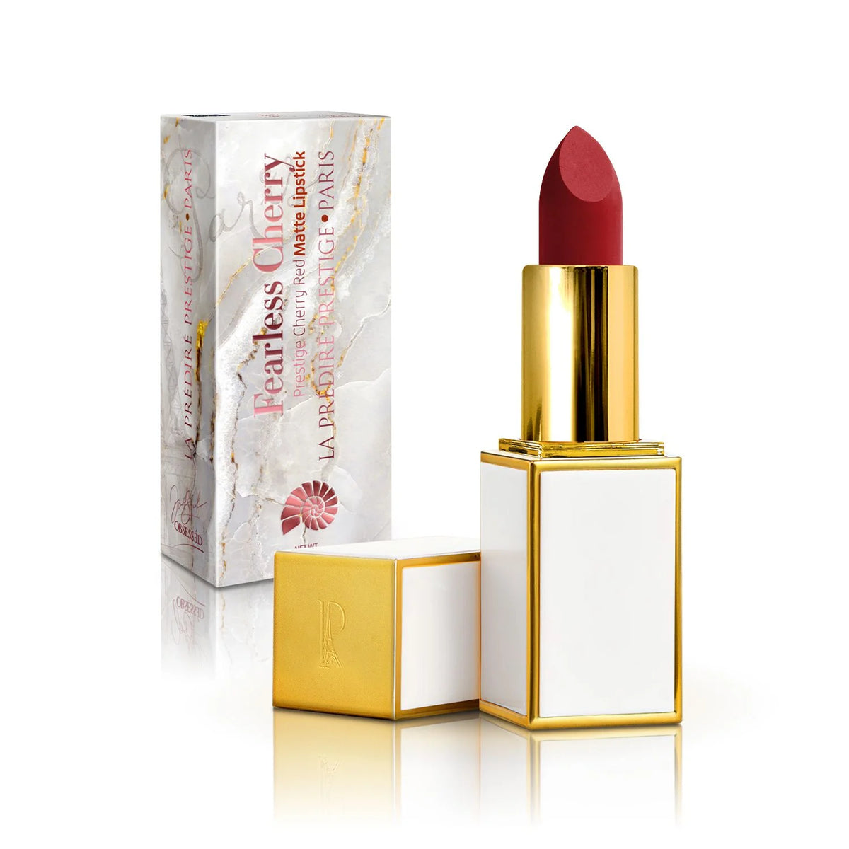 Fearless Cherry Prestige Cherry Red Matte Lipstick