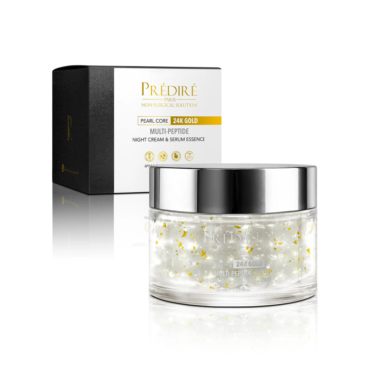 Pearl Core 24K Gold Multi-Peptide Night Cream & Serum Essence