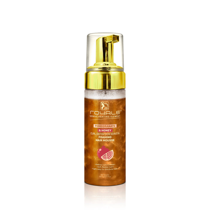 Royale Pomegranate & Honey Curl Definition Keratin Foaming Hair Mousse