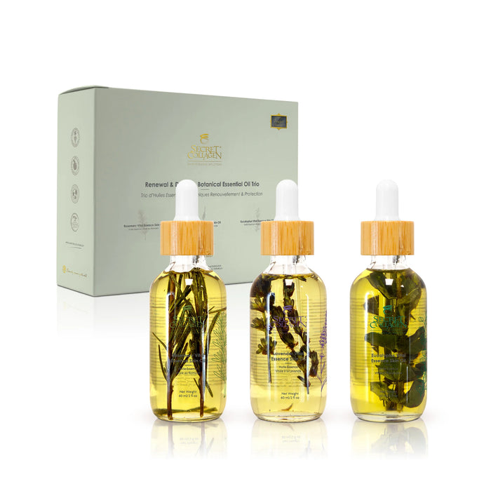 Renewal & Defense Botanical Essential Oil Trio - Secret Collagen