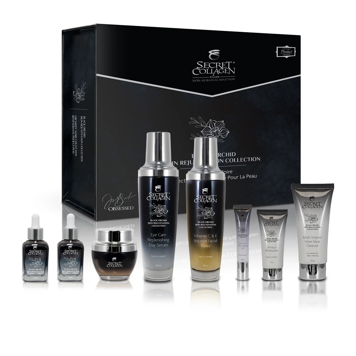 Black Orchid Skin Rejuvenation Collection - Secret Collagen