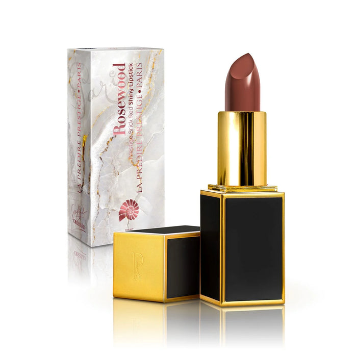 Rosewood Prestige Brick Red Shining Lipstick