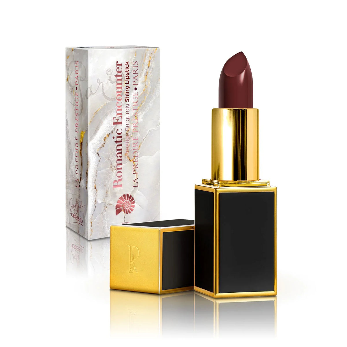 Romantic Encounter Prestige Burgundy Shining Lipstick
