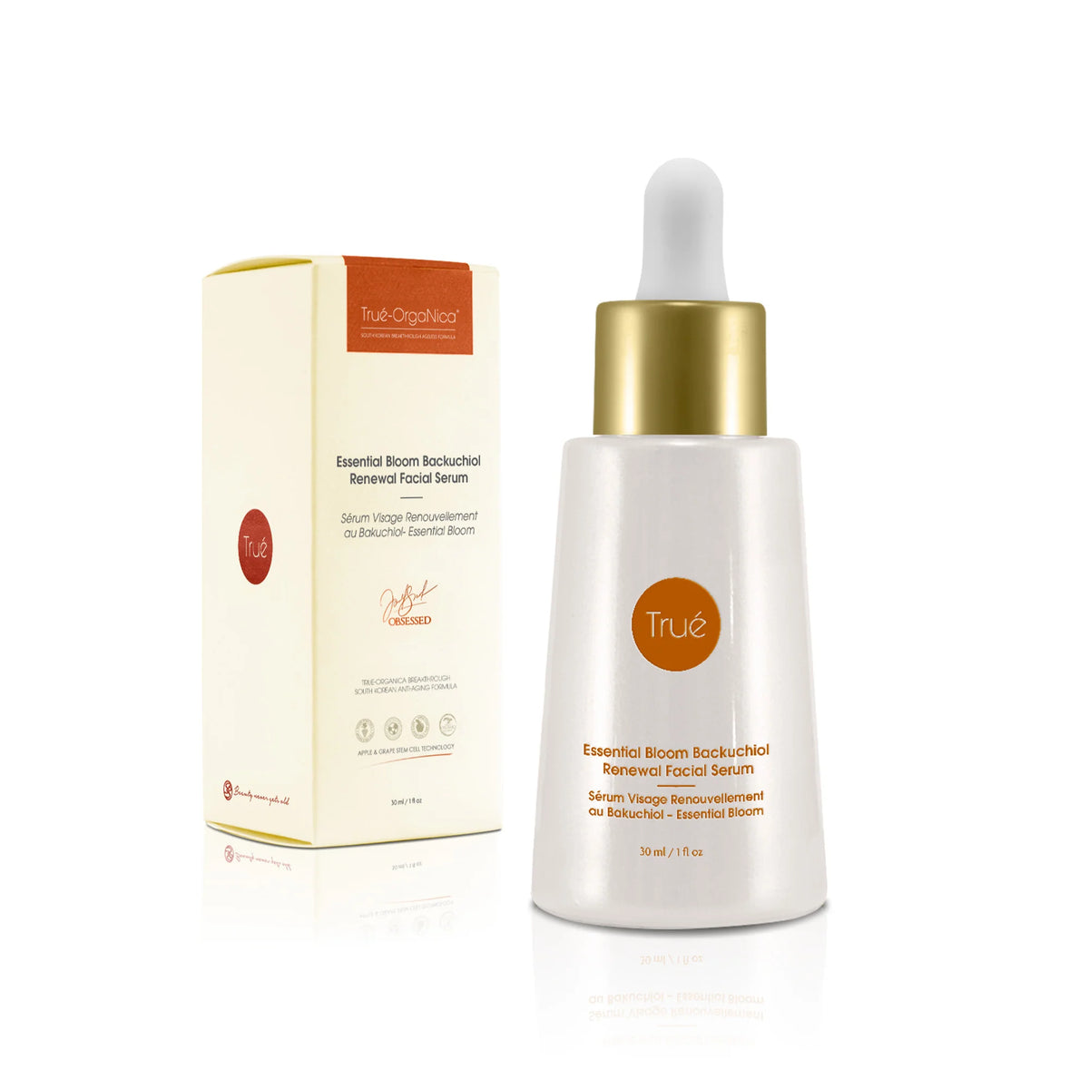 Essential Bloom Backuchiol Renewal Facial Serum